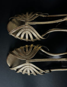 Sandale aurii "Luiza"